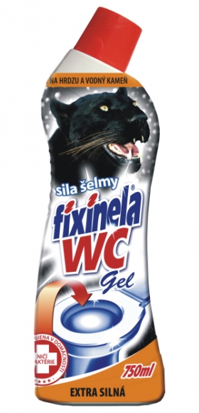 Tekuté čistiace prostriedky - Fixinela WC extra silná 750 ml