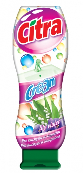 Tekuté čistiace prostriedky - Citra cream Lily Violet