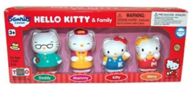 Hello Kitty - figúrky na prsty