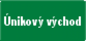 Bezpečnostné značky, záchranné značky – zelená farba 