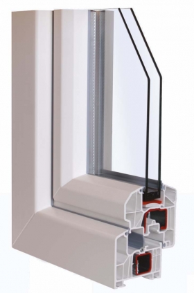 Plastové okná Inoutic Prestige - Stavebná hĺbka rámu 84 mm