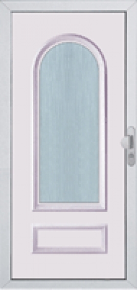 Vchodové dvere s výplňami Gava plast – Gava 240