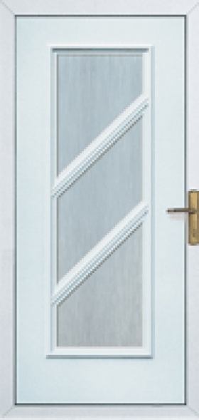 Vchodové dvere s výplňami Gava plast – Modern Gava 110