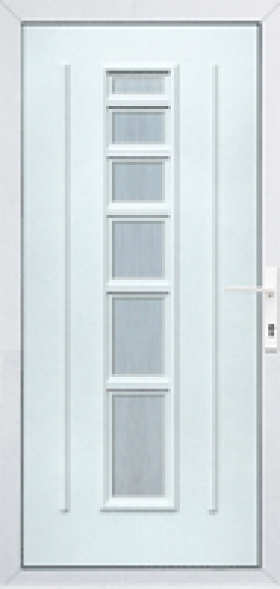 Vchodové dvere s výplňami Gava plast – Modern Gava 180