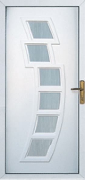 Vchodové dvere s výplňami Gava plast – Modern Gava 290