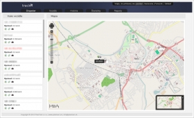 Systém TrackIT - Monitoring vozového parku