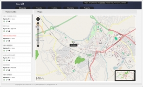 Systém TrackIT Pro - monitoring osobných vozidiel