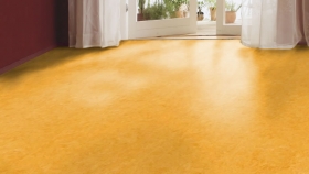 Podlahy z prírodného linolea - Curry