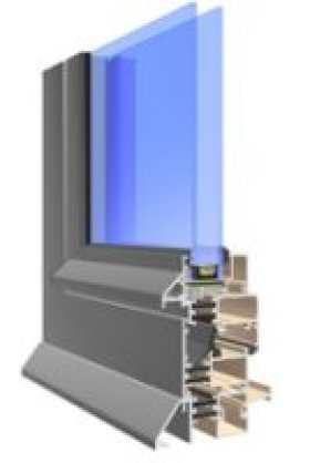 Hliníkové okeno-dverné systémy Aliplast Visoline