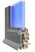 Hliníkové okeno-dverné systémy Aliplast Visoline