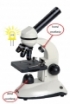 Školský mikroskop pre začiatočníkov 