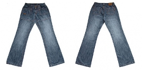 Dámske jeansové nohavice J01