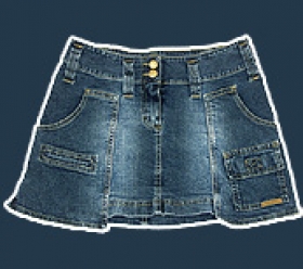 Dámska jeansová sukňa SJ3 