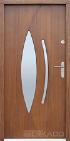 Vchodové dvere z masívu Erkado P20