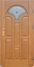 Vchodové dvere z masívu Rmdoor Lotos – farba dub rustikalny