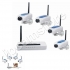 Set 4 WiFi Ip kamier + Usb prijimač