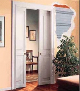 Vnútorné dvere - Klasické púzdro pre dvojdverové prevedenie	