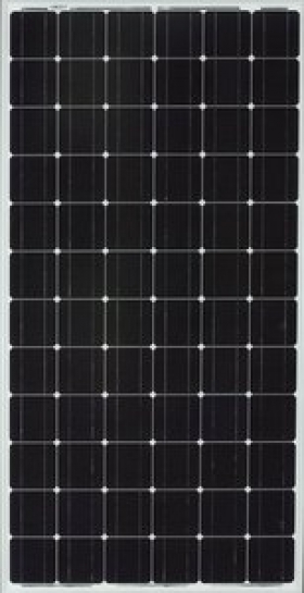 Monokryštalický fotovoltaický panel, 195 Wp, 1580x808x40 mm