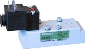 Elektromagnetické rozvádzače rady ISO 5599/1 Compact 