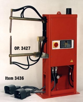 Pneumatická bodovačka typu 3416 – 3418 – 16-25 kVA