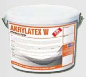 Latexová farba so zvýšenou odolnosťou na umývanie a vlhkosť - Akrylatex W