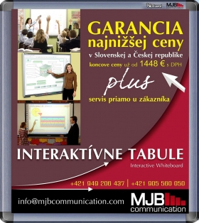 Interaktívna tabuľa MJB IQ Board