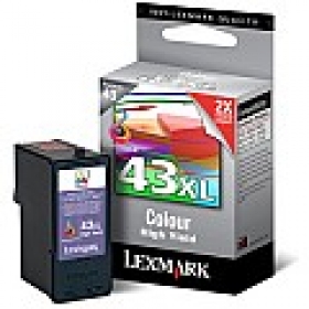 Cartridge pre atramentové tlačiarne Lexmark 43XL