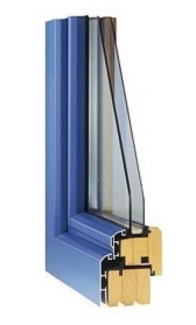 Drevo-hliníkové okná Unilux