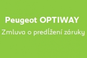 Peugeot Optiway - Predĺženie záruky