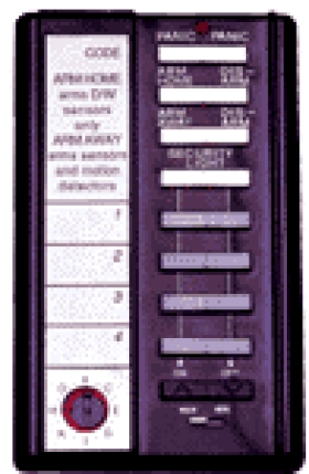    Security diaľkový ovládač SH624