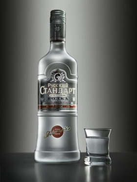 Alkohol - Vodka Russkij Standart Original 40% 1,00 l