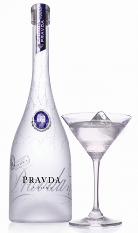 Alkohol - Pravda vodka 40% 0,7l