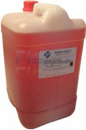 Profesionálny čistiaci základný kyselinový prostriedok Radin Acid F
