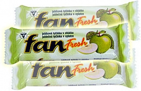 Cereálna tyčinka -  Fan Fresh jablková v oblátke 