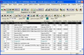Elcom Store Manager - skladový systém