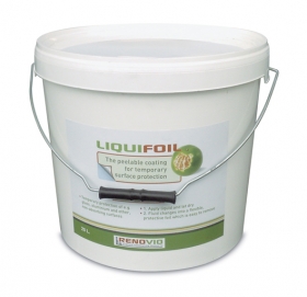 Tekutá ochranná fólia pre dočasnú ochranu skla a nenasiakavých materiálov - Liquifoil