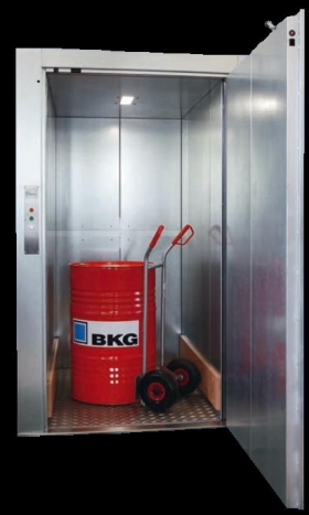 Malé nákladné výťahy - BKG 300 kg – 500 kg