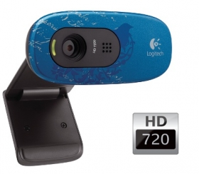 Webová kamera Logitech HD Webcam C270, indigo scro