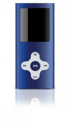 Sweex MP4 přehrávač Vidi 4 GB Blue