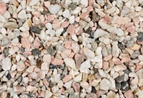 Dekoračné kamene, vrecia - norwegian-pink 6-18mm 