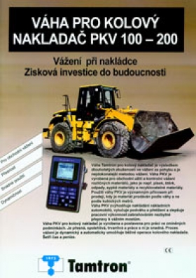 Váha pro kolový nakladač Pkv 100-200 