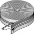 Podlahové vykurovanie, príslušenstvo pre sálavé vykurovanie/chladenie  - obvodový dilatačný pás 150x10