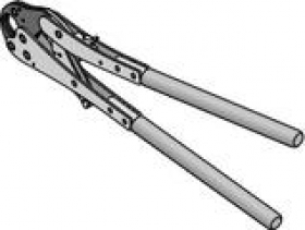Podlahové vykurovanie, lisovacie nástroje - ručný lisovací nástroj