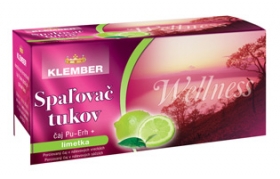 Klember čaj Spaľovač tukov limetka citron 30g