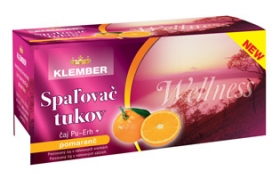 Klember čaj Spaľovač tukov pomaranč 30g