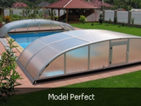 Zastrešenia bazénov - Model Perfect
