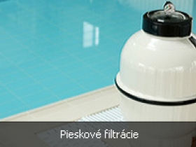 Příslušenstvo k bazénom  - Pieskové filtrácie