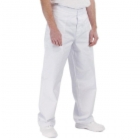 Pracovné odevy, biele odevy - Apus nohavice biele pánske
