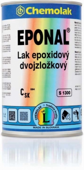 S 1300 Eponal lak - epoxidový dvojzložkový