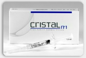 Cristal n°1 - Priečne zosieťovaná kyselina hyalurónová 20 mg